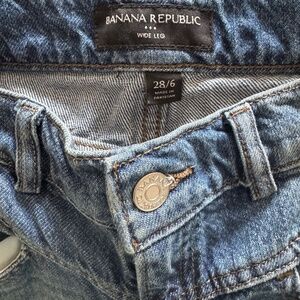 Banana Republic wide leg denim